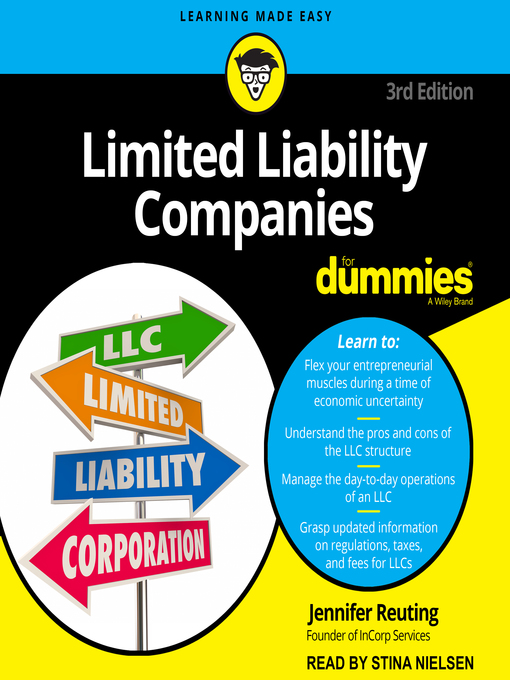 Cover image for Limited Liability Companies fr Dummies
